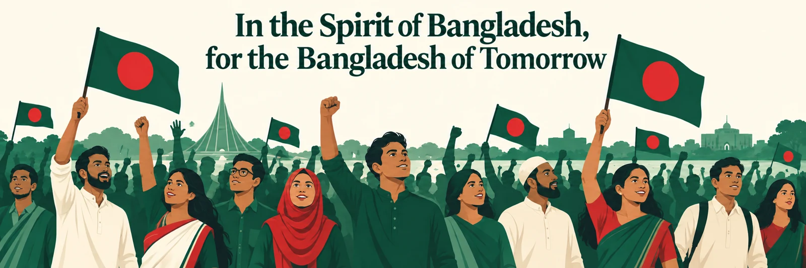 In the Spirit of Bangladesh, for the Bangladesh of Tomorrow