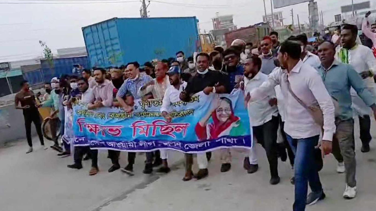 dhaka hit and run student league violence